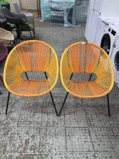 PAIR OF JOHN LEWIS SALSA CHAIRS