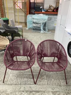 PAIR OF JOHN LEWIS SALSA CHAIRS