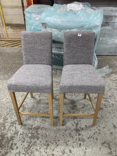 PAIR OF JOHN LEWIS ANYDAY SLENDER DINING CHAIRS