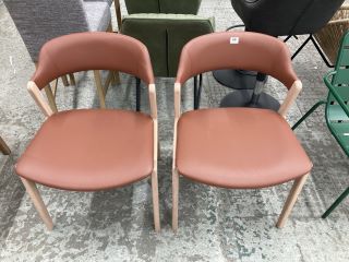 PAIR OF JOHN LEWIS SANTINO DINING CHAIRS