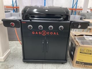 JOHN LEWIS CHAR-BROIL GAS 2 COAL BBQ