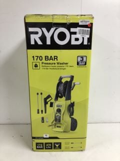 RYOBI 170 BAR PRESSURE WASHER RRP:£159