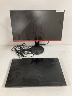 2 X MONITORS (DEFECTIVE)