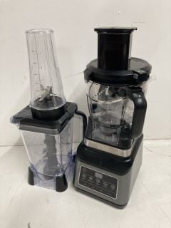 NINJA FOOD PROCESSOR WITH BLENDER ATTACHMENTS