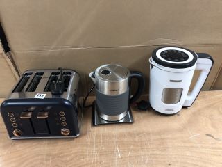 QTY OF KITCHEN ITEMS INC BOSCH KETTLE