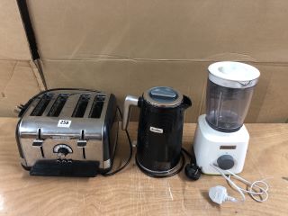 QTY OF KITCHEN ITEMS INC MORPHY RICHARDS TOASTER