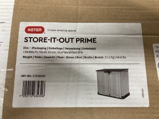 KETER STORE-IT-OUT PRIME OUTDOOR STORAGE BOX