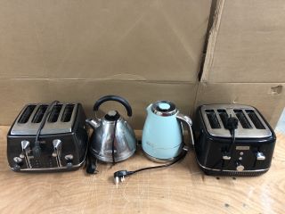 QTY OF KITCHEN ITEMS INC DELONGHI TOASTER