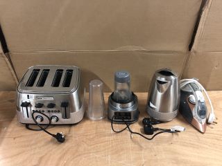 QTY OF KITCHEN ITEMS INC TEFAL TOASTER