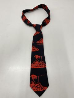 PAUL SMITH MEN TIE SPAGHETTI, SIZE-8CM, 100% SILK WOVEN -RRP £103