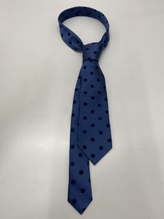 PAUL SMITH MEN SPOT TIE, SIZE-8CM, 100% SILK WOVEN -RRP £87