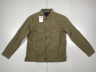 PAUL SMITH MENS SNAP FRONT OVERSHIRT,100% COTTON,SIZE XL,RRP:£205