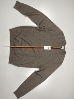 PAUL SMITH GENTS PULLOVER CREW NECK,100% MERINO WOOL,SIZE MEDIUM,RRP:£128