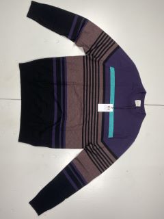 PAUL SMITH GENTS PULLOVER CREW NECK SIZE-MEDIUM, 97% WOOL 3% VISCOSE -RRP £213