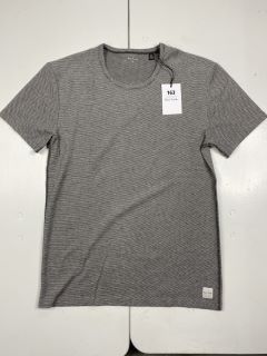 PAUL SMITH MEN TSHIRT CREW NECK SIZE-L, 60% COTTON 40% POLYESTER KNITTED