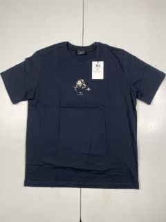 PAUL SMITH MENS REG FIT TSHIRT RUN MONKEY, SIZE-XL, 100% ORGANIC COTTON -RRP £60