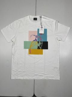 PAUL SMITH MENS SLIM FIT TSHIRT BIKE, SIZE-XXL, 100% COTTON -RRP £60