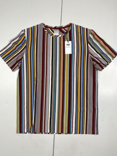 PAUL SMITH GENTS OVERSIZE T SHIRT, SIZE-S, 100% COTTON -RRP £248