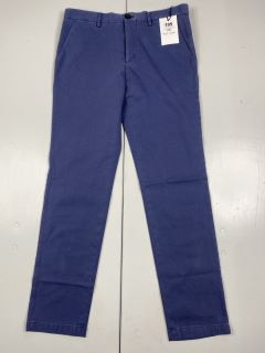 PAUL SMITH MENS SLIM FIT CLEAN  CHINO, SIZE-31, 97% COTTON 3% ELASTANE -RRP £132