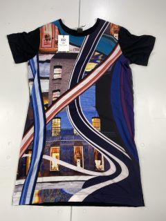 PAUL SMITH WOMENS PRINTED DRESS SIZE-S