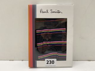 PAUL SMITH MEN TRUNK, SIZE-S, 94% COTTON 6% SPANDEX KNITTED -RRP £27