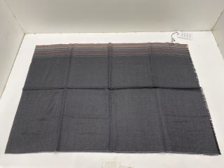 PAUL SMITH MEN SCARF OMBRE ASTRP, SIZE-0, 60% WOOL 40% SILK WOVEN -RRP £103