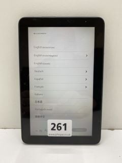 FIRE 7 (12TH GENERATION) 16GB TABLET WITH WIFI IN BLACK. (UNIT ONLY) (CRACK ON SCREEN)  [JPTN40615]