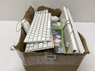 BOX OF ASSORTED TO INC APPLE KEYBOARD