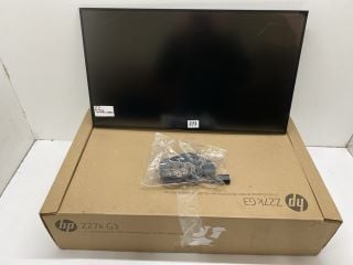 HP 27" MONITOR MODEL 27KG3 (SMASHED/SALVAGE/SPARES)