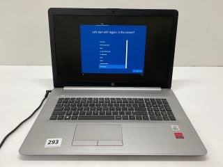 HP 470 G7 NOTEBOOK 256GB LAPTOP IN SILVER.. INTEL CORE I5-10210U, 8GB RAM,(NO BOX,NO CHARGER   [JPTN40664]