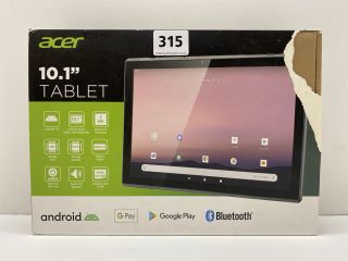 ACER 10.1" 32GB TABLET WITH WIFI IN GREY: MODEL NO ACTAB1021 (WITH BOX(NO CHARGE UNIT))  [JPTN40884]