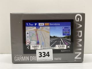 GARMIN DRIVE 53 & LIVE TRAFFIC SAT NAV IN BLACK. (WITH BOX & CHARGE CABLE)  [JPTN40889]