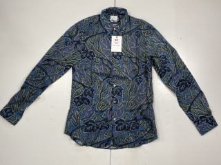 PAUL SMITH MENS SHIRT TAILORED FIT LS,100% LYOCELL,SIZE SMALL,RRP:£155