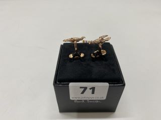 PAUL SMITH MEN CUFFLINK LOBSTER,70% COPPER 30% ZINC PLATED,RRP:£102