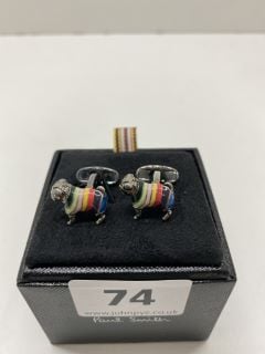 PAUL SMITH MEN CUFFLINK FRENCH BULLDOG £102