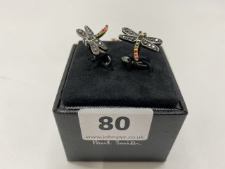 PAUL SMITH MEN CUFFLINK RAINBOW BUG,70% COPPER 30% ZINC WITH 100% STONE PLATED,RRP:£120