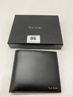 PAUL SMITH MENS WALLET BILLFOLD MAP,100% CALF LEATHER,RRP:£141