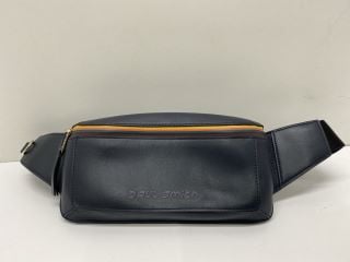 PAUL SMITH MENS WAIST BAG STRIPE,69% LAMB LEATHER 31% COW LEATHER