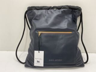 PAUL SMITH MEN DUFFLE BAG STRIPE,77% LAMB LEATHER 23% COW LEATHER