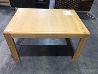 ERCOL BROSCO OAK SMALL EXTENDABLE TABLE, H- 74CM W- 125CM D- 90CM, RRP £1640