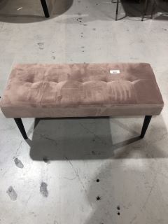 ACTONA MAUVE GLORY BENCH, W95 X D38 X H42CM, RRP £125