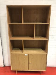 FINKLEY BOOKCASE JEN-001, W96 X D35 X H180CM, RRP £1,129.00