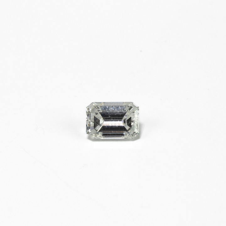 1.02ct Diamond Emerald-cut Single Gemstone. Colour G, Clarity Si1. GIA Report 6205172647.  Auction Guide: £2,000-£2,500 (VAT Only Payable on Buyers Premium)