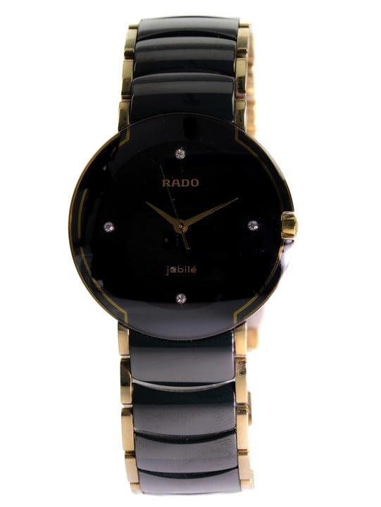 Rado Dia Star Quartz Black Ceramic Watch (Not Currently Running). Auction Guide: £150-£200 (VAT Only Payable on Buyers Premium)