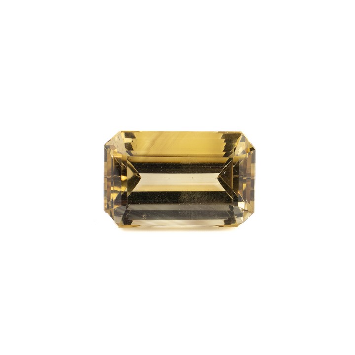 48.85ct Citrine Faceted Octagon-cut Single Gemstone, 27x17mm