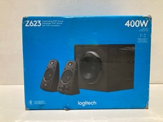 SOUND EQUIPMENT BRAND LOGITECH MODEL Z623 400W - LOCATION 15A.