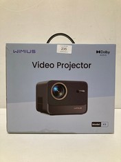 VIDEO PROJECTOR BRAND WIMIUS DOLBY AUDIO MODEL K9 - LOCATION 19A.