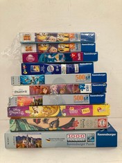 10 X PUZZLES VARIOUS BRANDS AND SIZES INCLUDING DISNEY - LOCATION 39A.