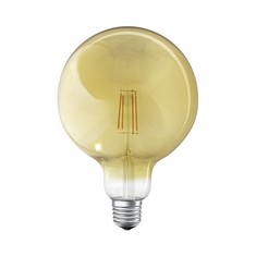 5 X LEDVANCE GOLD SMART LED LAMP 6 W, 2400 K, E27, 125 MM X 178 MM, WI-FI TECHNOLOGY, GLOBALLY DIMMABLE BULB CONTROLLED BY APP AND VOICE ASSISTANT - LOCATION 39A.