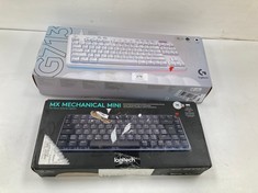 2 X LOGITECH KEYBOARDS VARIOUS MODELS INCLUDING G713 - LOCATION 51A.